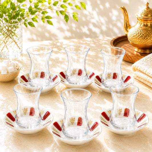 Juego de té Imperial; Juego de té Imperial con detalles visibles que realzan su presencia en la mesa o el hogar