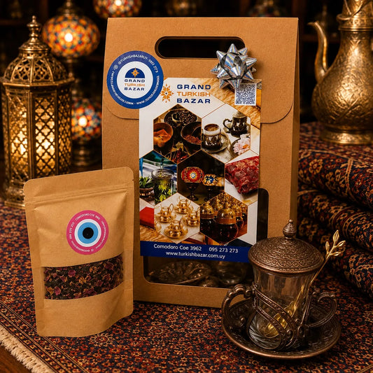 Box 5 – Momento de Pausa: Un delicado set ideal para disfrutar de un momento especial con té.