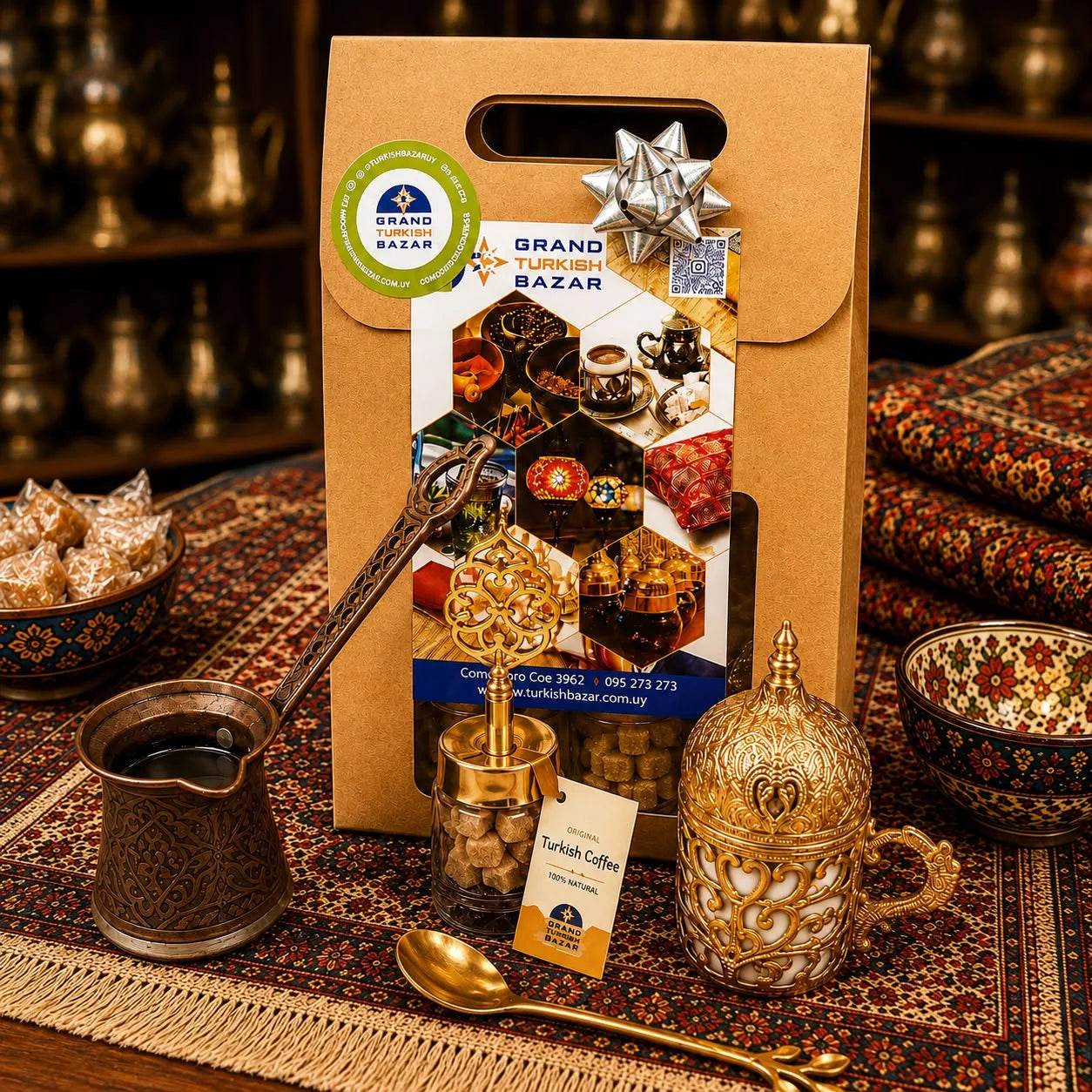 Box 8 – Set Amor por el Café: Un set especial para disfrutar del tradicional café turco en casa.